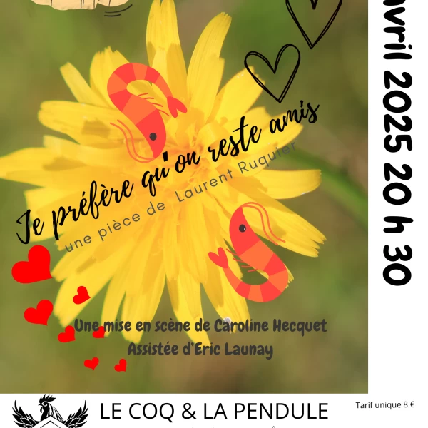 Je préfère qu'on reste amis